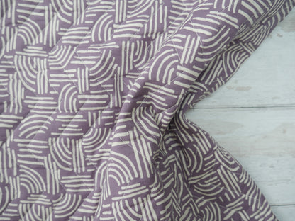 Atelier Brunette Quilted Hopscotch in Divine Parma, £23.00 p/m-Corduroy-Flying Bobbins Haberdashery