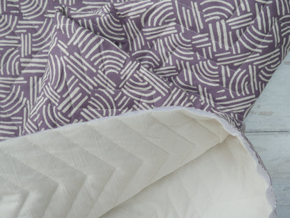 Atelier Brunette Quilted Hopscotch in Divine Parma, £23.00 p/m-Corduroy-Flying Bobbins Haberdashery