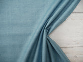 Makower Printed Cotton, Linen Texture in Chambray, £12.80 p/m-Cotton-Flying Bobbins Haberdashery