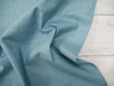 Makower Printed Cotton, Linen Texture in Chambray, £12.80 p/m-Cotton-Flying Bobbins Haberdashery