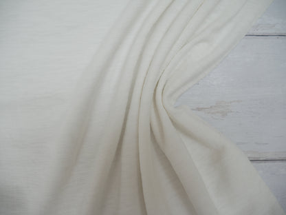 Henley Slub Linen Jersey in Cream, £17.50 p/m-Slub Jersey-Flying Bobbins Haberdashery