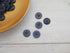 4-Hole, 15mm - Eco-Conscious, Corozo Button, Navy-Button-Flying Bobbins Haberdashery