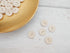 2-Hole, 15mm - Eco Recycled Cotton Button, Natural-Button-Flying Bobbins Haberdashery