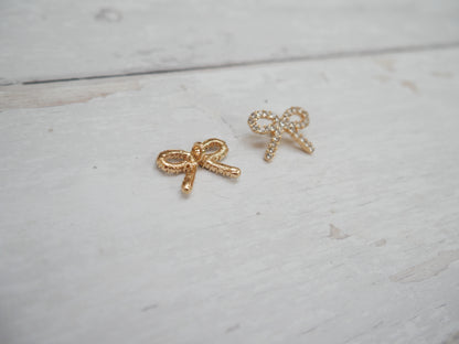 Jewelled Bow Button-Button-Flying Bobbins Haberdashery