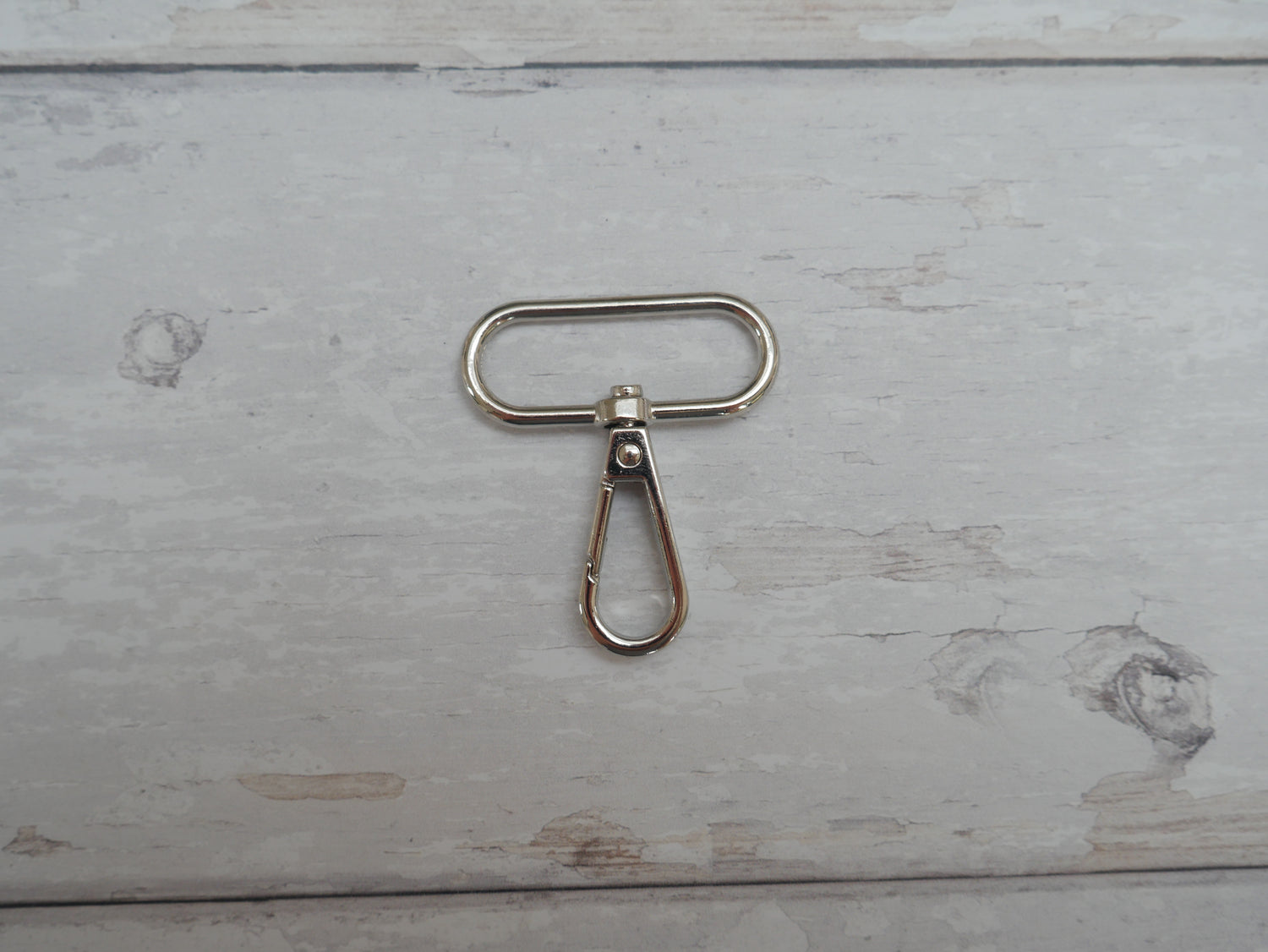 38mm Swivel Hook in Silver-Trim-Flying Bobbins Haberdashery