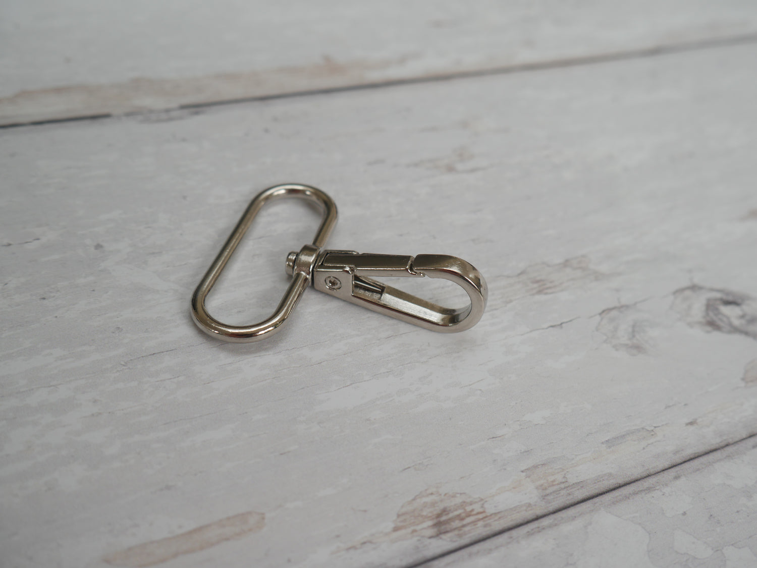 38mm Swivel Hook in Silver-Trim-Flying Bobbins Haberdashery