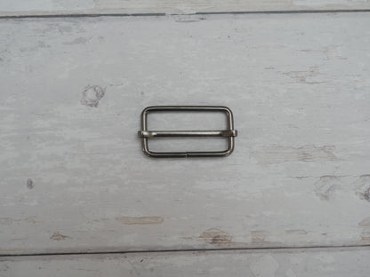 38mm Adjuster in Gun-Metal-Trim-Flying Bobbins Haberdashery