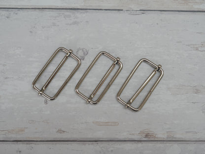 38mm Adjuster in Silver-Trim-Flying Bobbins Haberdashery