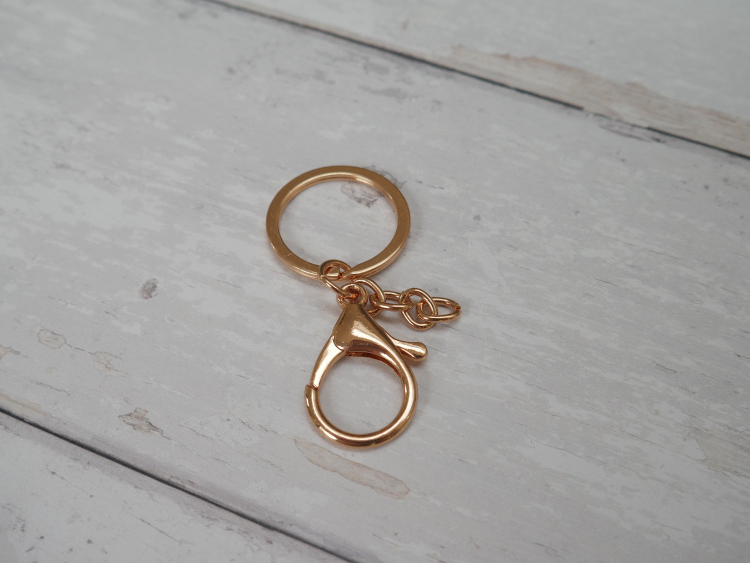 Split Ring With Clip in Gold-Trim-Flying Bobbins Haberdashery