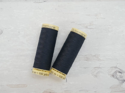Zip Dress Kit - Indigo Lyocell Chambray-Sewing Kit-Flying Bobbins Haberdashery