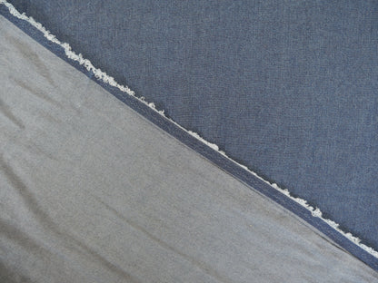 Zip Dress Kit - Indigo Lyocell Chambray-Sewing Kit-Flying Bobbins Haberdashery