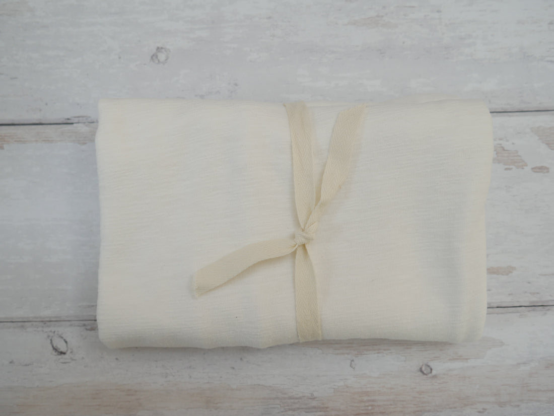 REMNANT - Henley Linen Slub Jersey, 0.5m-Remnants-Flying Bobbins Haberdashery