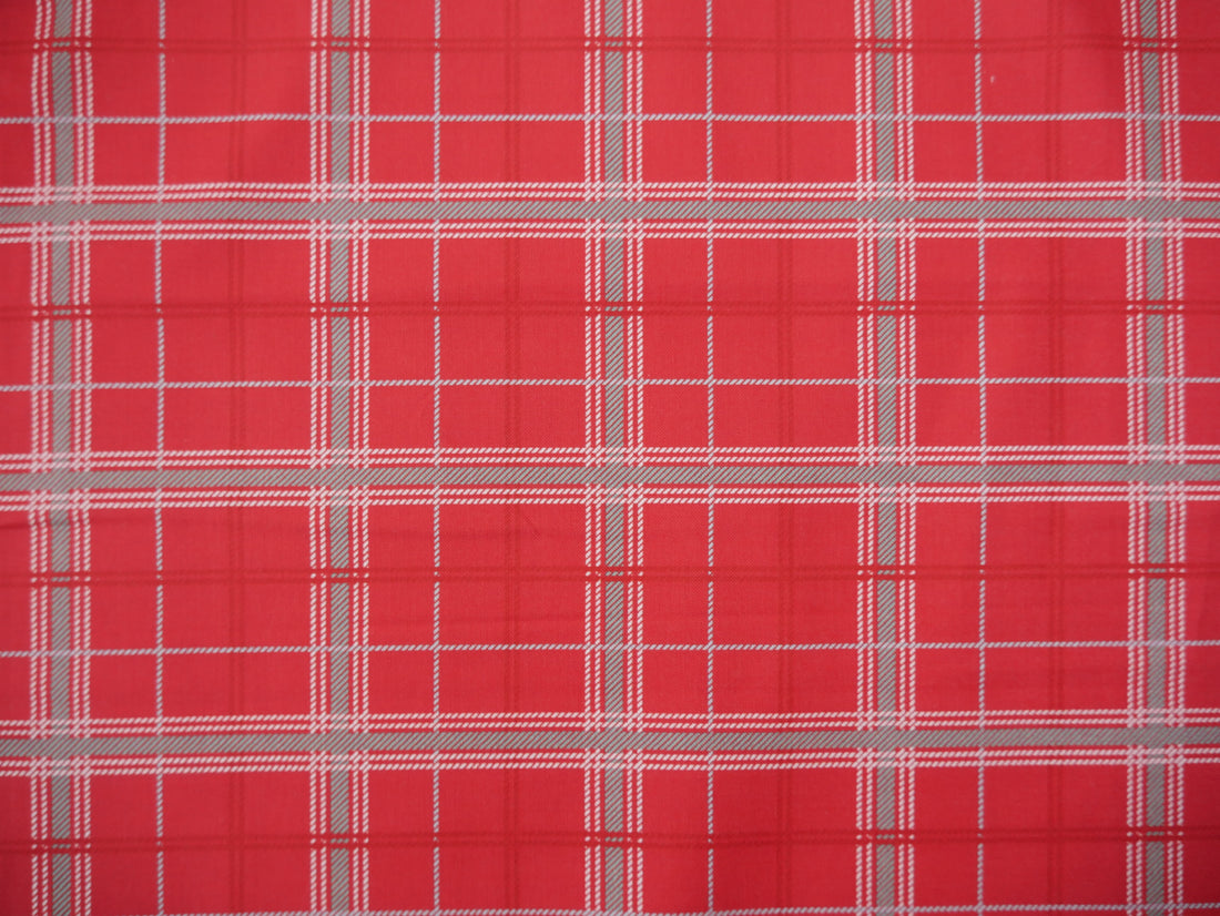Frosty Paws Printed Cotton, Tartan, £7.50 p/m-Cotton Fabric-Flying Bobbins Haberdashery