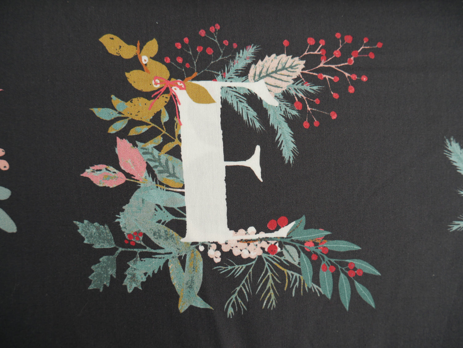 Jingle All the Letters Panel from Adventale by Katarina Roccella for AGF-Cotton Fabric-Flying Bobbins Haberdashery