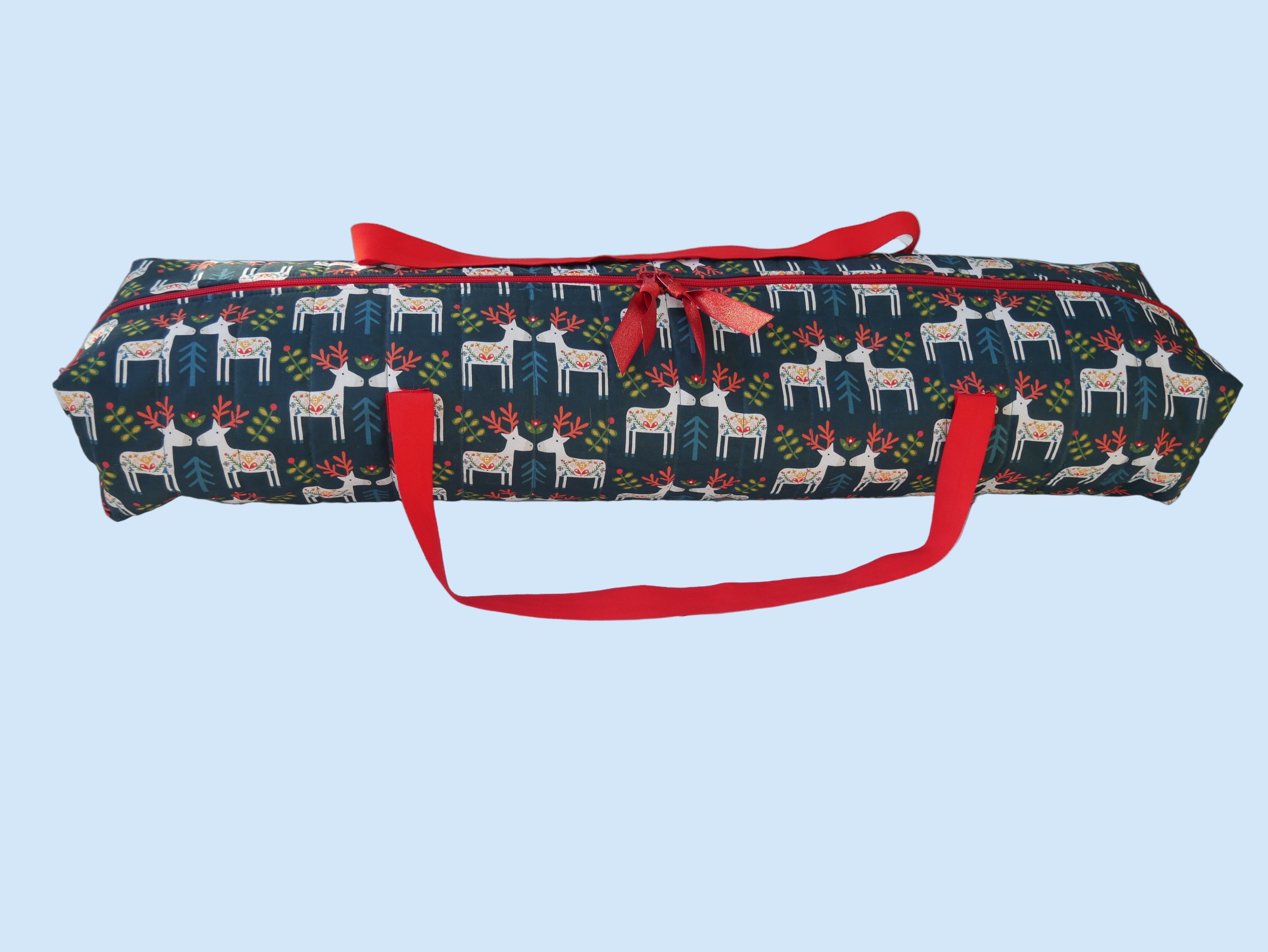 Gift Wrap Caddy Sewing Kit - Reindeer-Sewing Kit-Flying Bobbins Haberdashery