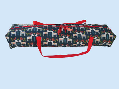 Gift Wrap Caddy Sewing Kit - Reindeer-Sewing Kit-Flying Bobbins Haberdashery