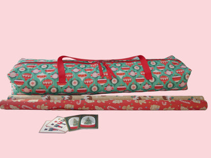 Gift Wrap Caddy Sewing Kit - Baubles-Sewing Kit-Flying Bobbins Haberdashery