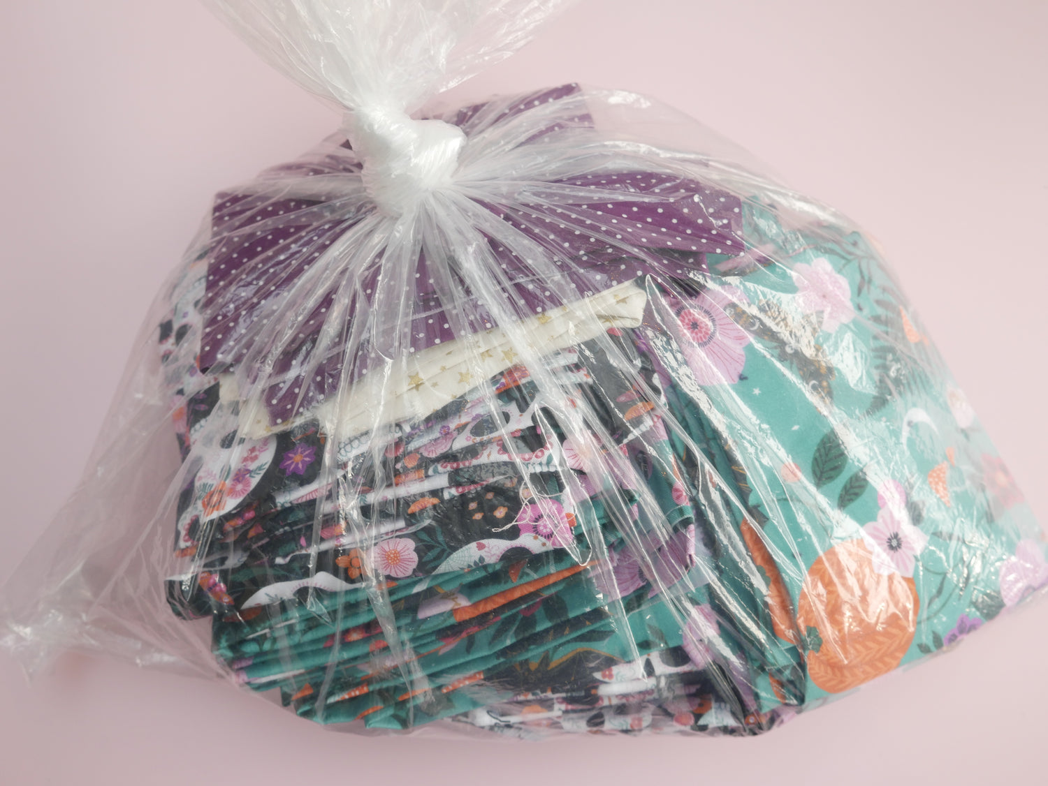 Bargain Bag 6 - Autumn Fat Quarters 1300g-Fabric Pack-Flying Bobbins Haberdashery
