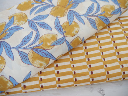 Reef Pyjamas Kit - Lemons-Sewing Kit-Flying Bobbins Haberdashery