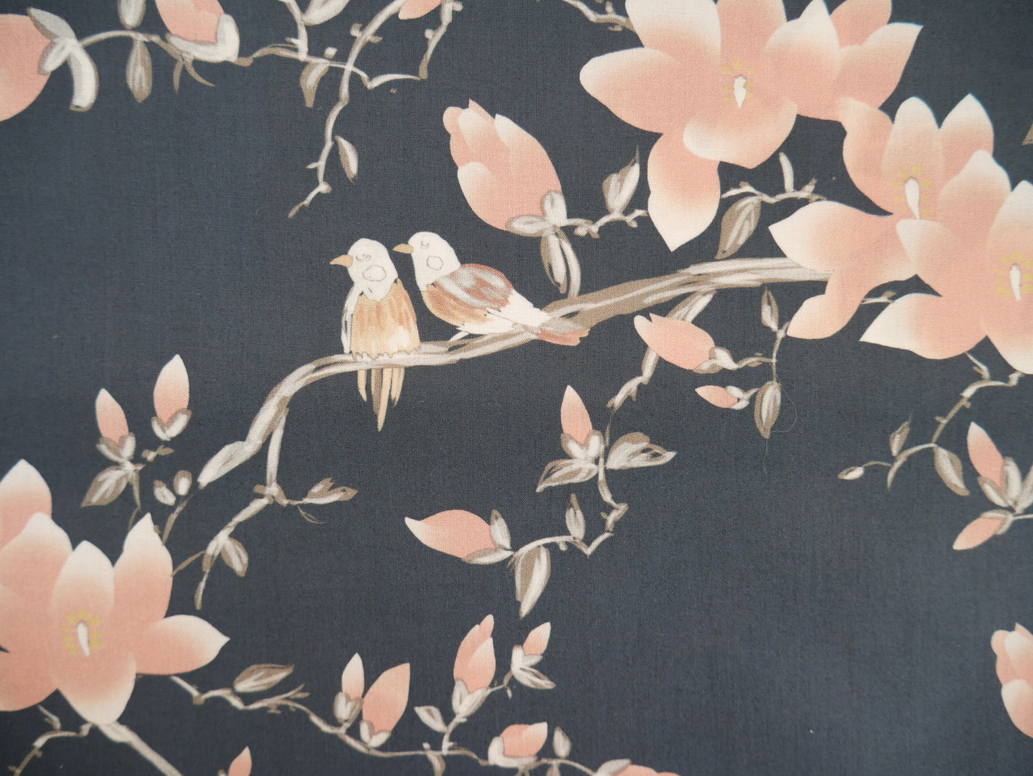 Lady McElroy Flora Songbird Cotton Lawn-Viscose Lawn-Flying Bobbins Haberdashery