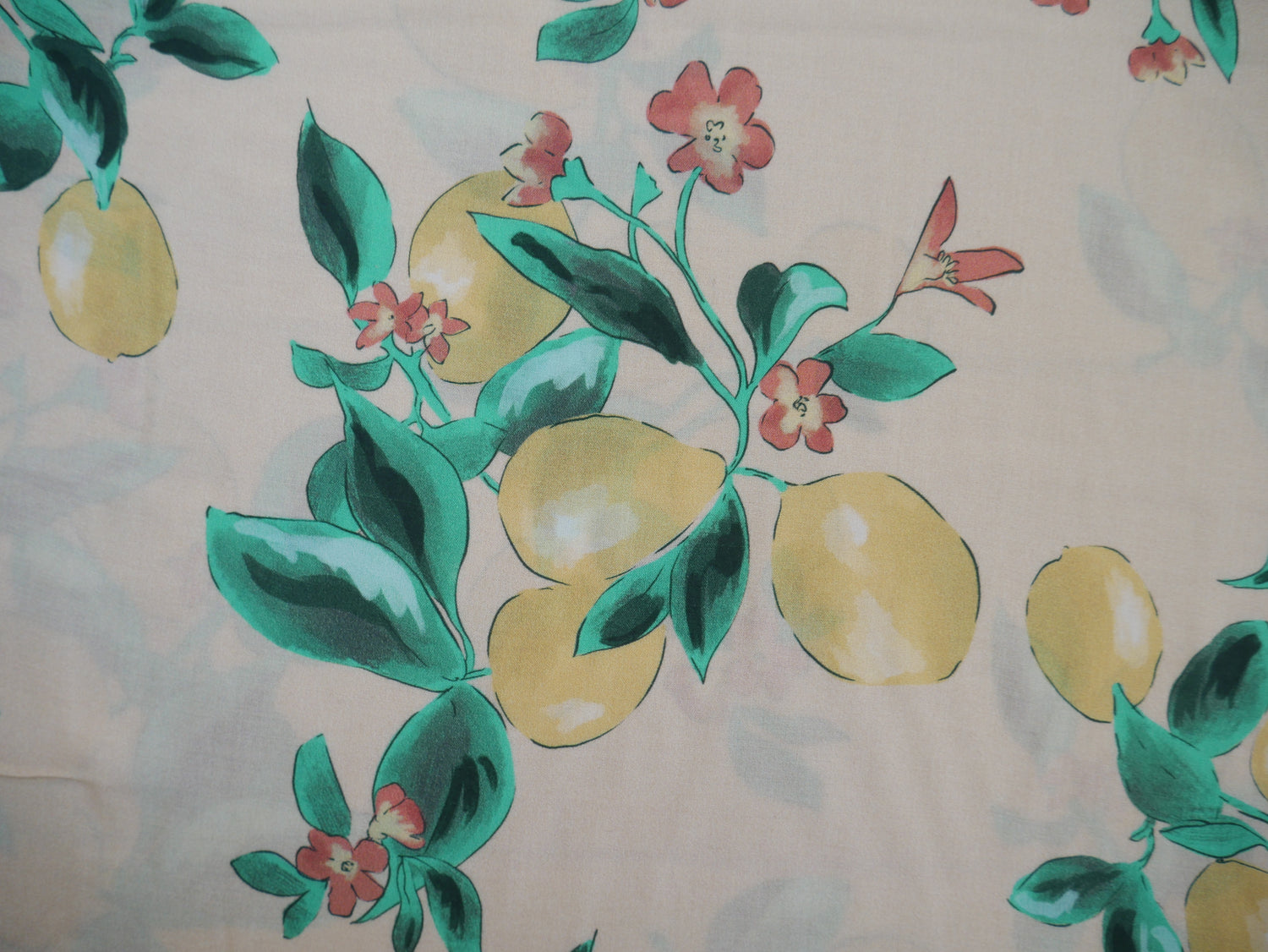 Lady McElroy Citrea Viscose Challis Lawn-Viscose Lawn-Flying Bobbins Haberdashery