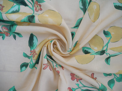 Lady McElroy Citrea Viscose Challis Lawn-Viscose Lawn-Flying Bobbins Haberdashery