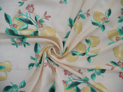 Lady McElroy Citrea Viscose Challis Lawn-Viscose Lawn-Flying Bobbins Haberdashery