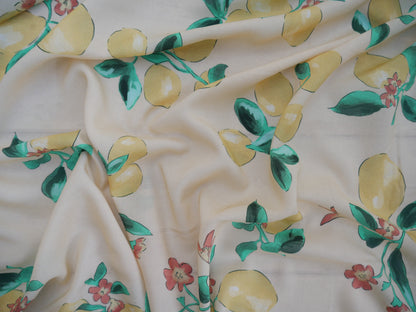 Lady McElroy Citrea Viscose Challis Lawn-Viscose Lawn-Flying Bobbins Haberdashery