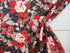 Blooms & Bows Printed Cotton by Camelot - Flourishing Blooms in Black-Cotton Fabric-Flying Bobbins Haberdashery