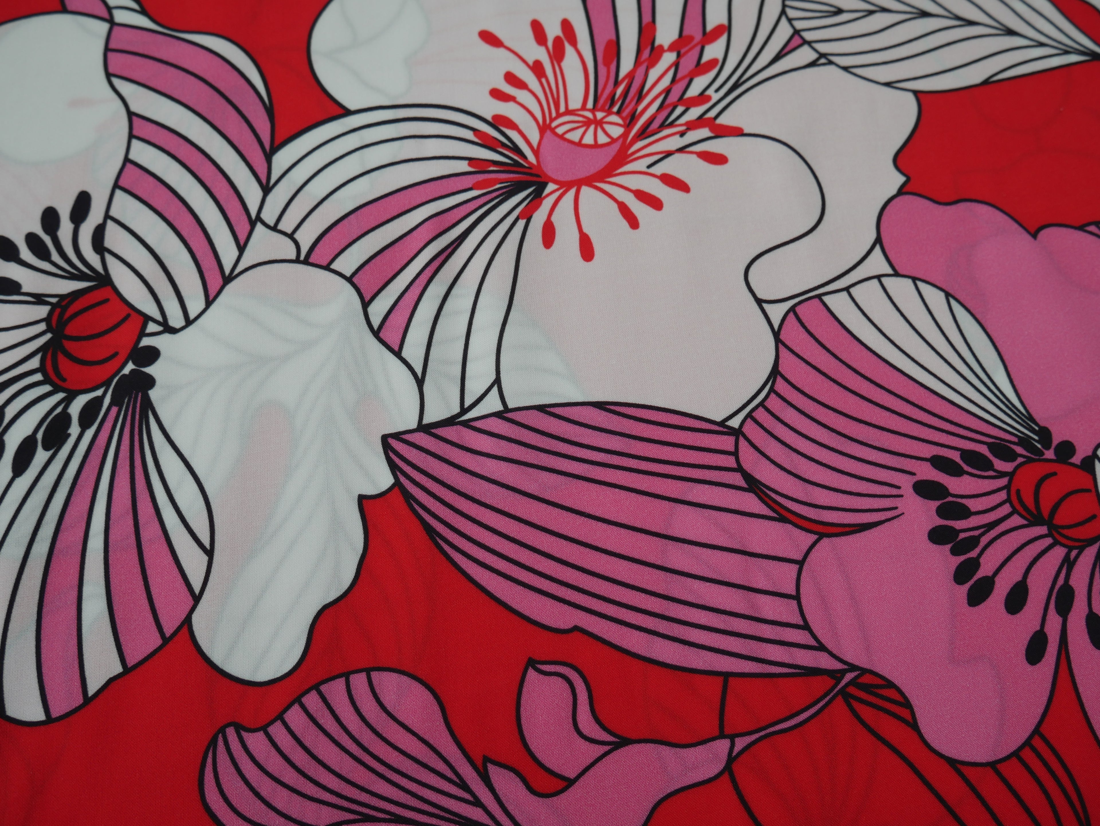 French Viscose Challis in Nellie Print-Viscose Challis-Flying Bobbins Haberdashery