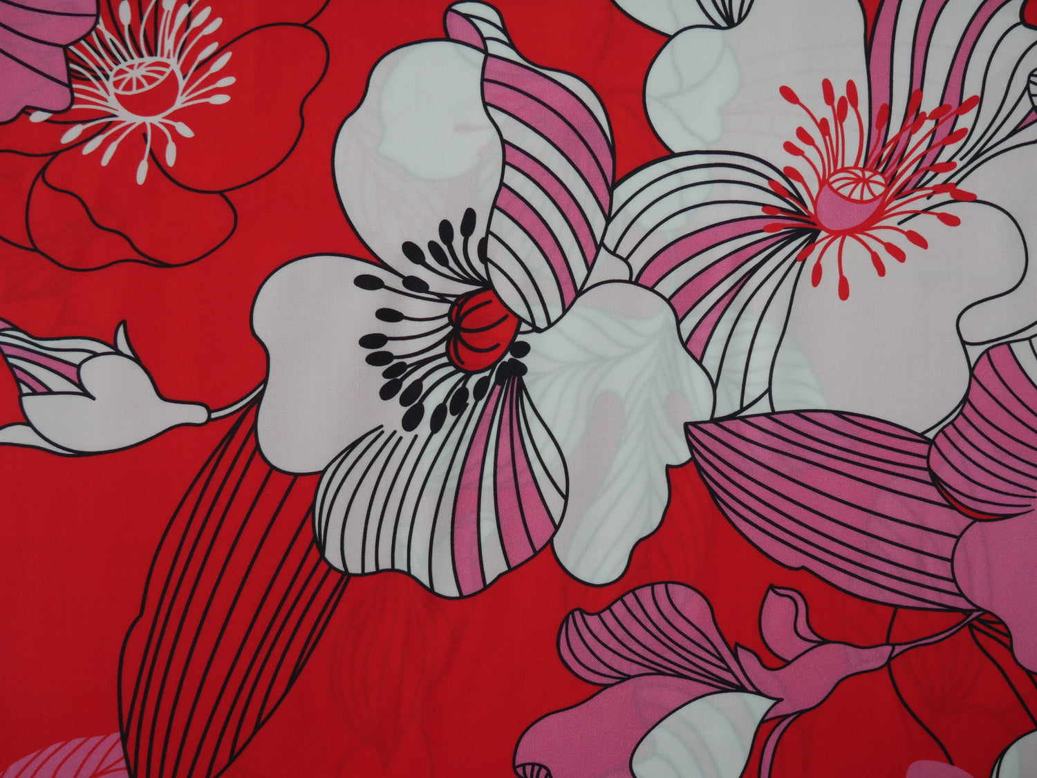 French Viscose Challis in Nellie Print-Viscose Challis-Flying Bobbins Haberdashery