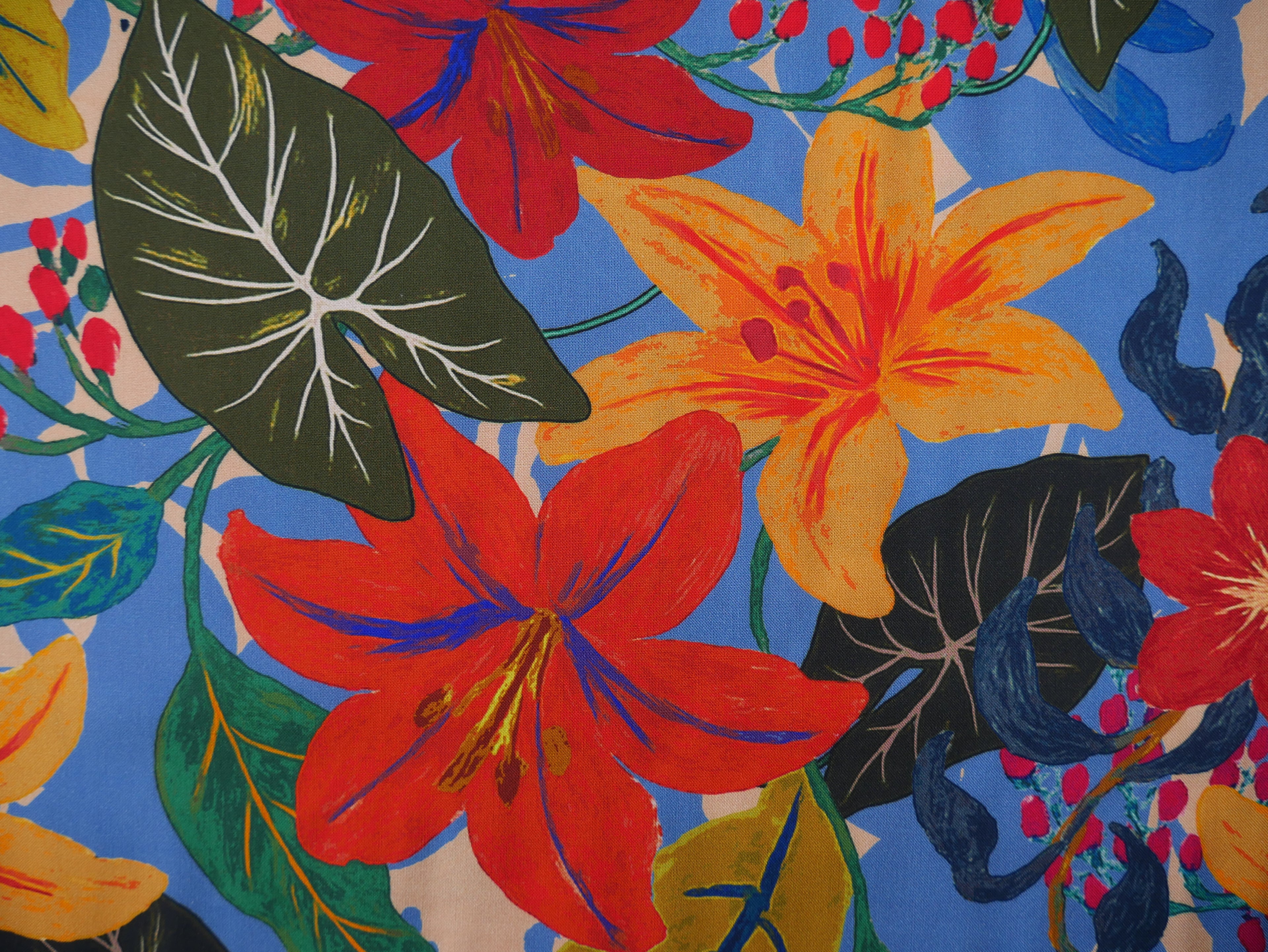 French Viscose Challis in Maddi Print-Viscose Challis-Flying Bobbins Haberdashery