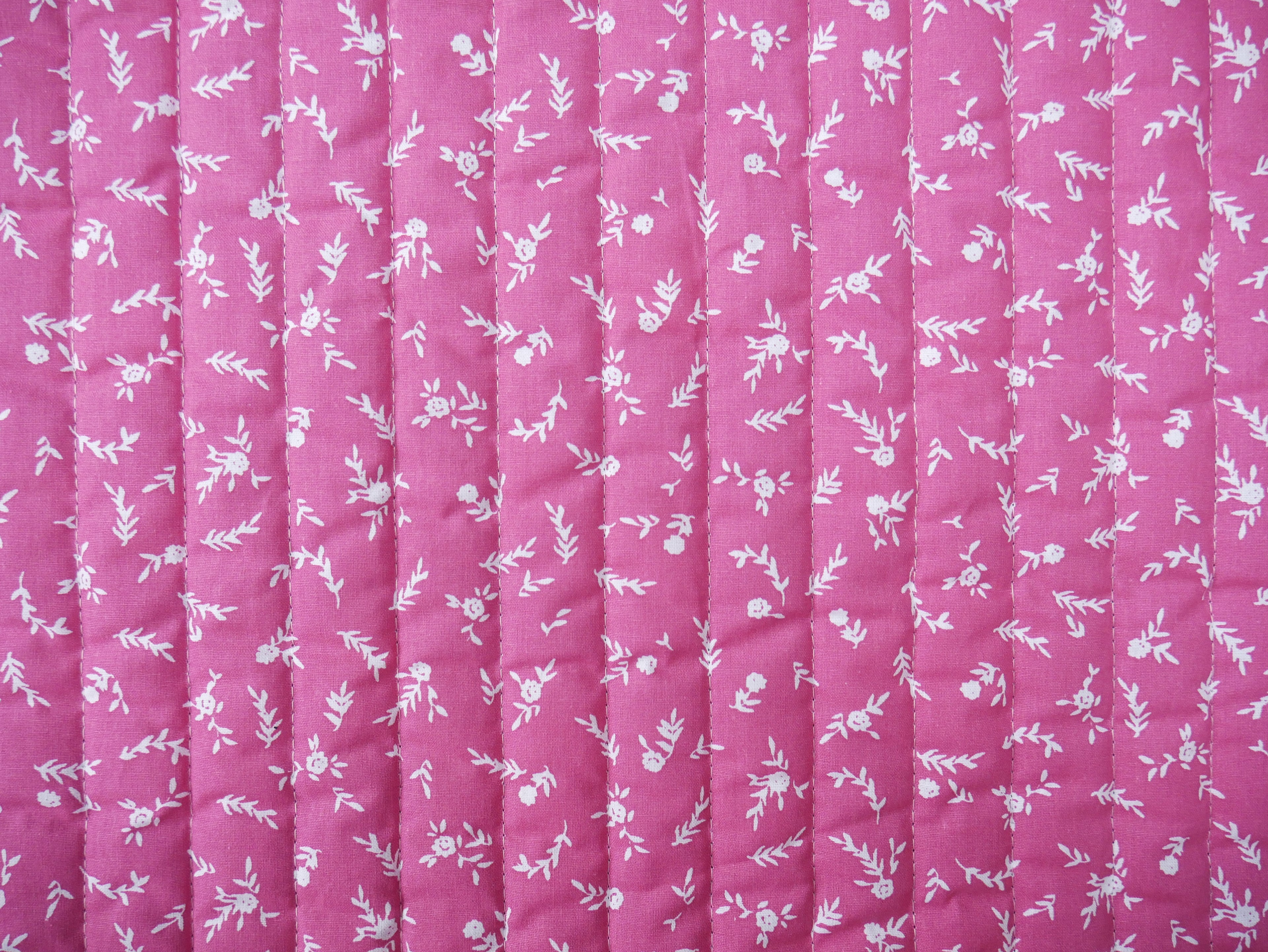 French Reversible Quilted Cotton in Kaleria Print-Viscose Challis-Flying Bobbins Haberdashery
