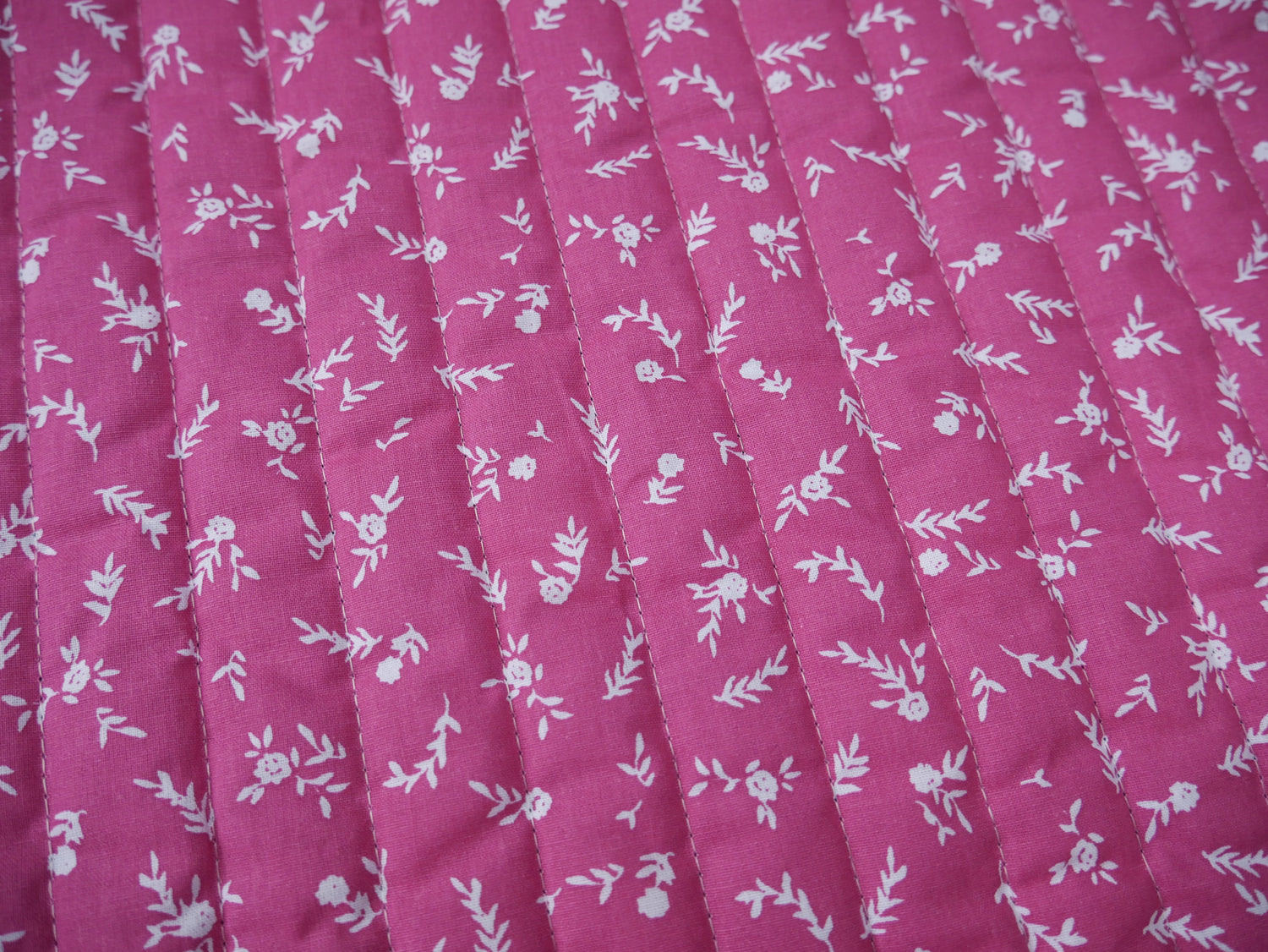 French Reversible Quilted Cotton in Kaleria Print-Viscose Challis-Flying Bobbins Haberdashery