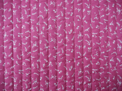 French Reversible Quilted Cotton in Kaleria Print-Viscose Challis-Flying Bobbins Haberdashery