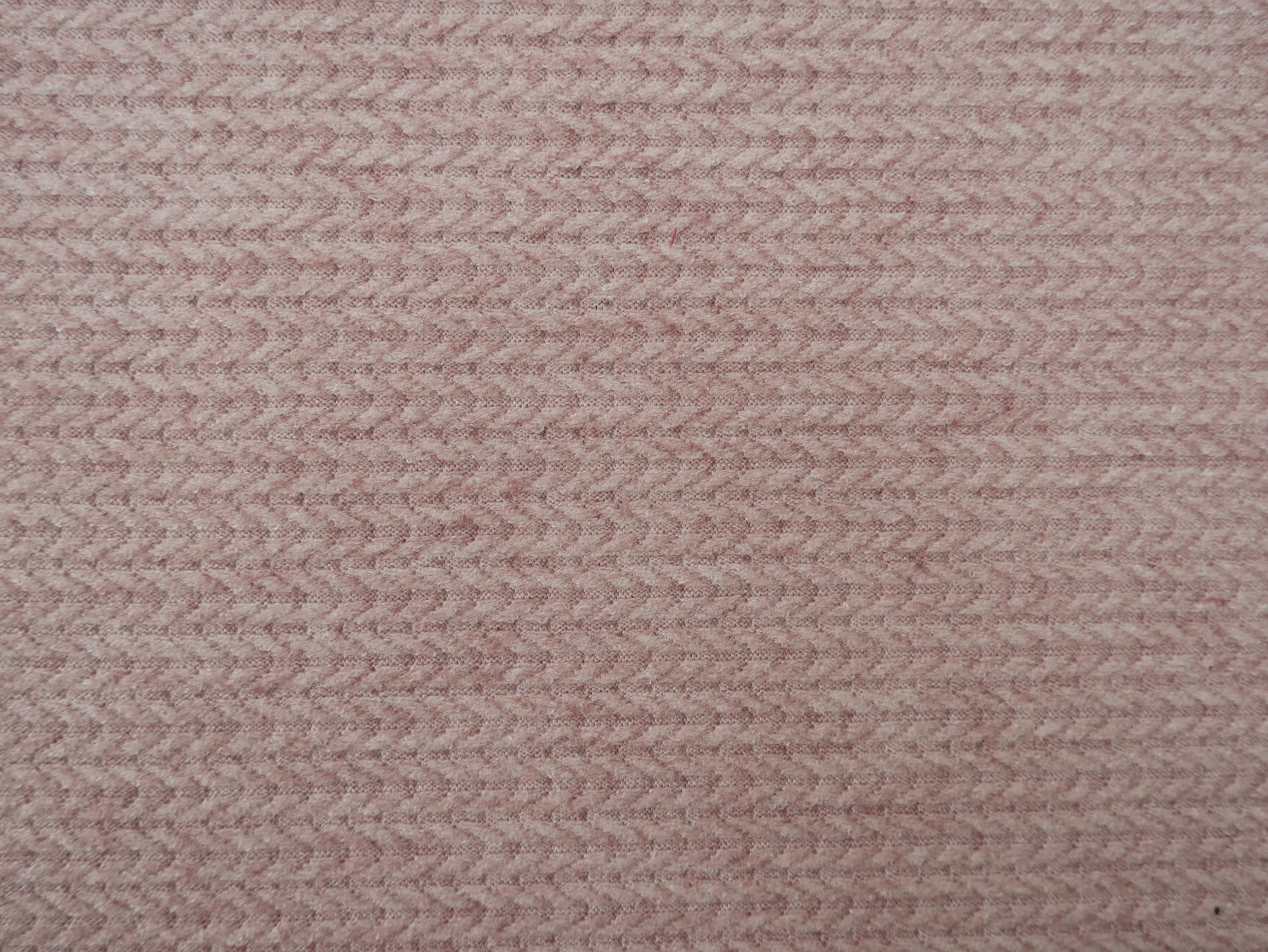 Angora Touch Cable Knit - Rose Pink-Jacquard Knit-Flying Bobbins Haberdashery