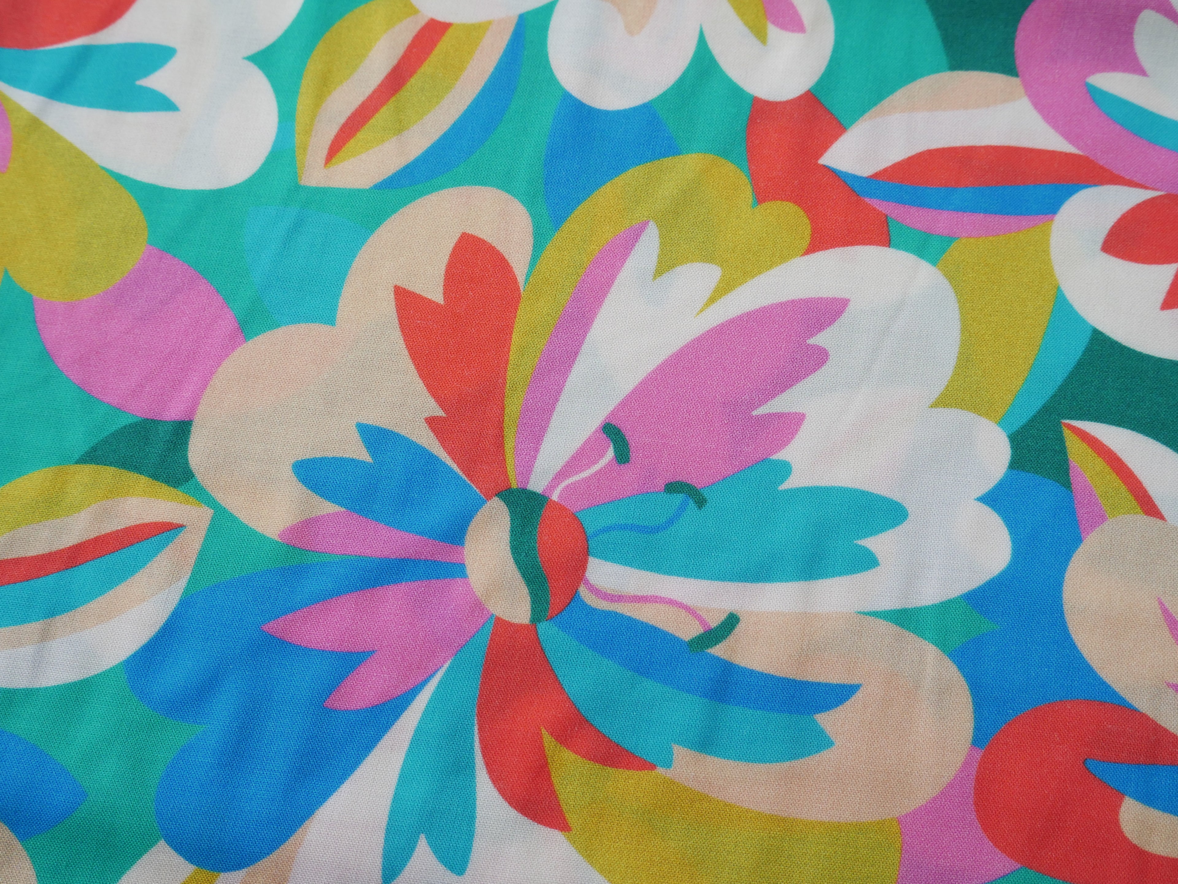 Dashwood Tapestry Floral Rayon in Green-Viscose Challis-Flying Bobbins Haberdashery