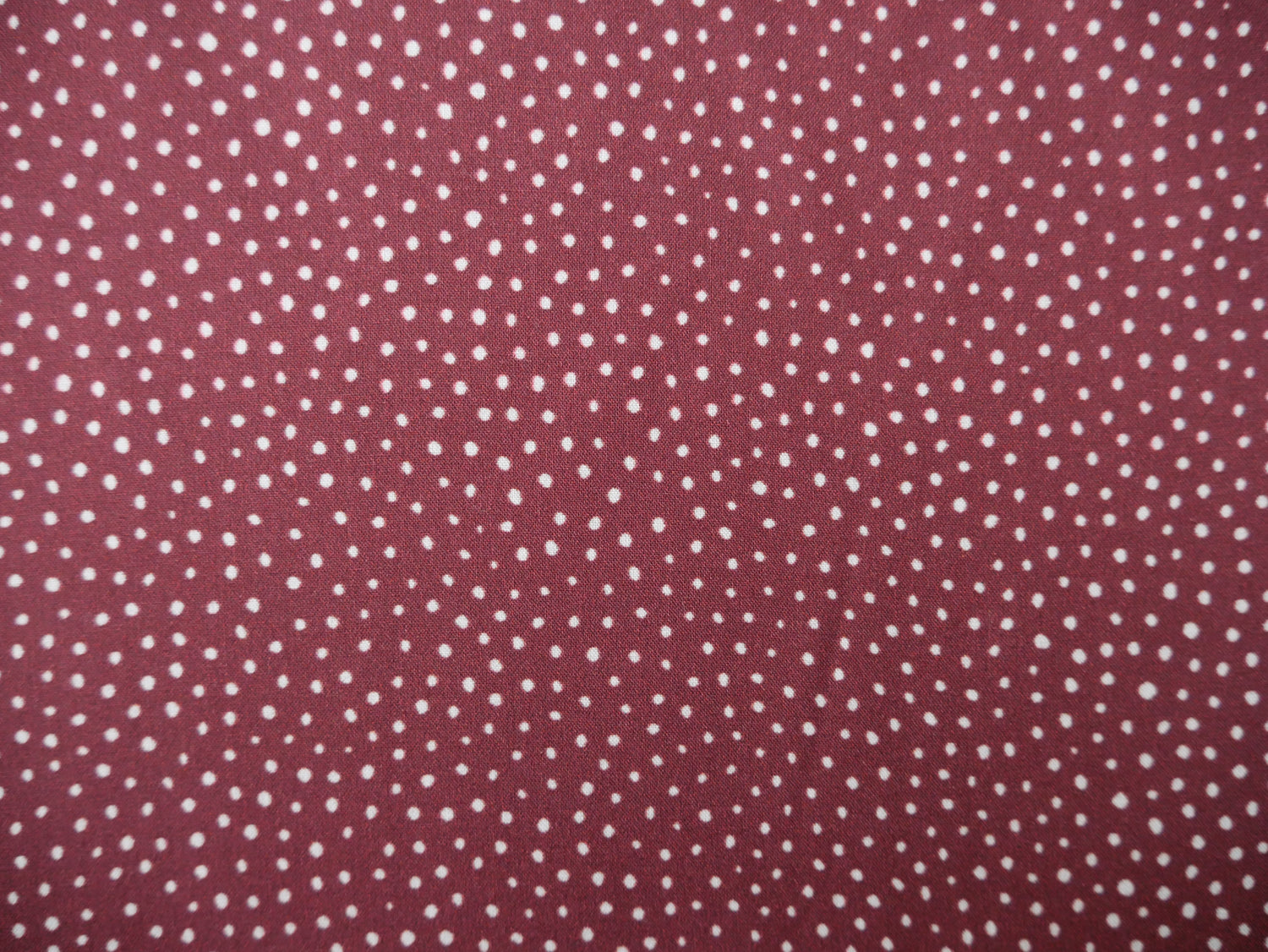 Lady McElroy Raining Dots Viscose Challis Lawn in Mocha-Viscose Challis-Flying Bobbins Haberdashery
