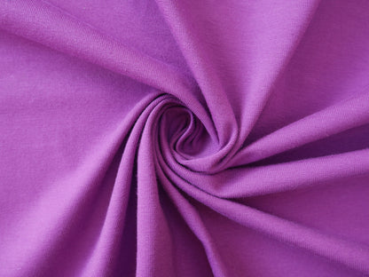 Cotton Jersey in Raspberry-Cotton Jersey-Flying Bobbins Haberdashery