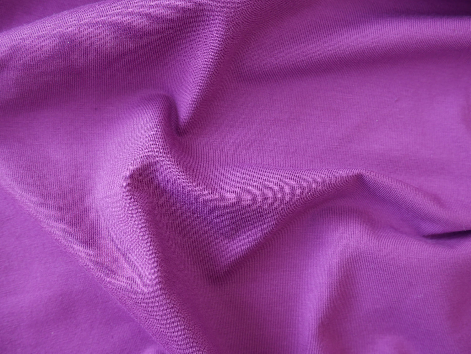 Cotton Jersey in Raspberry-Cotton Jersey-Flying Bobbins Haberdashery