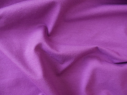 Cotton Jersey in Raspberry-Cotton Jersey-Flying Bobbins Haberdashery