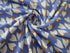 French Printed Cotton Jersey in Blue-Cotton Jersey-Flying Bobbins Haberdashery