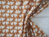 French Printed Cotton Jersey in Tan-Cotton Jersey-Flying Bobbins Haberdashery