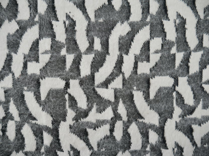 Fluffy Jacquard Knit - Geometric-Jacquard Knit-Flying Bobbins Haberdashery