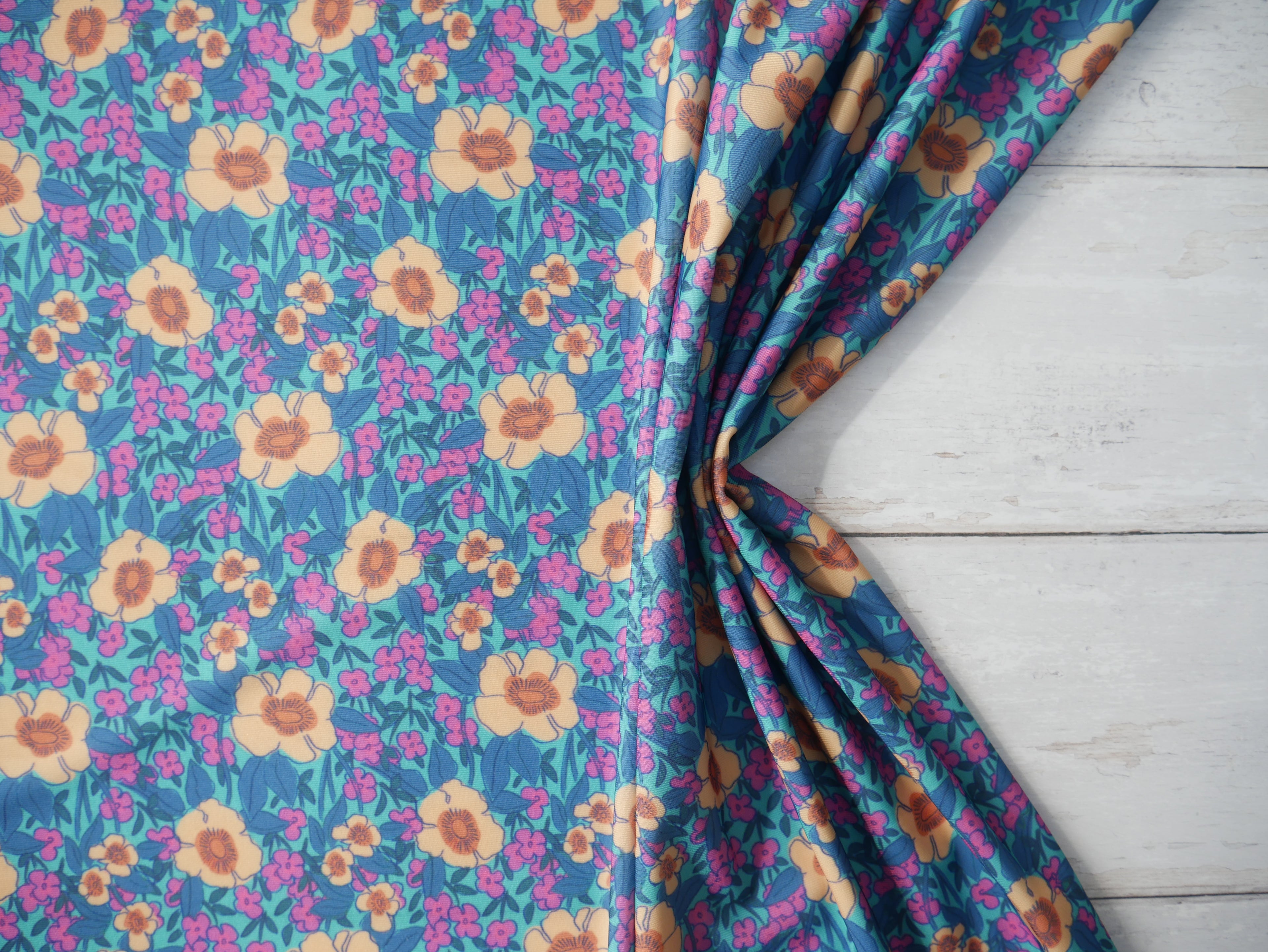 UV Protect Swimwear Lycra - Julissa, £22.50 pm-Swimwear Fabric-Flying Bobbins Haberdashery