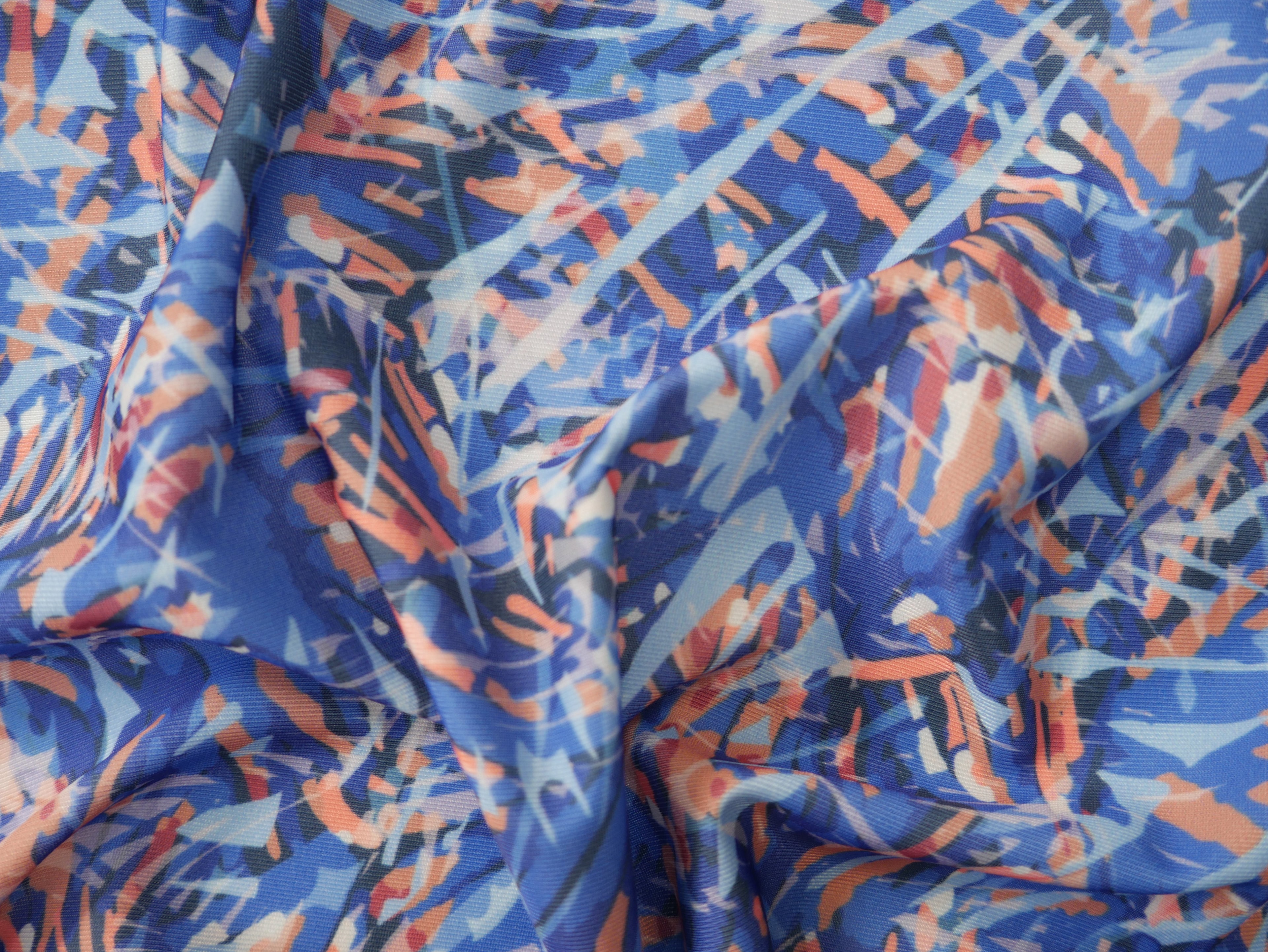 UV Protect Swimwear Lycra - Fizyle, £22.50 pm-Swimwear Fabric-Flying Bobbins Haberdashery