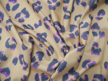 UV Protect Swimwear Lycra - Fauve, £22.50 pm-Swimwear Fabric-Flying Bobbins Haberdashery