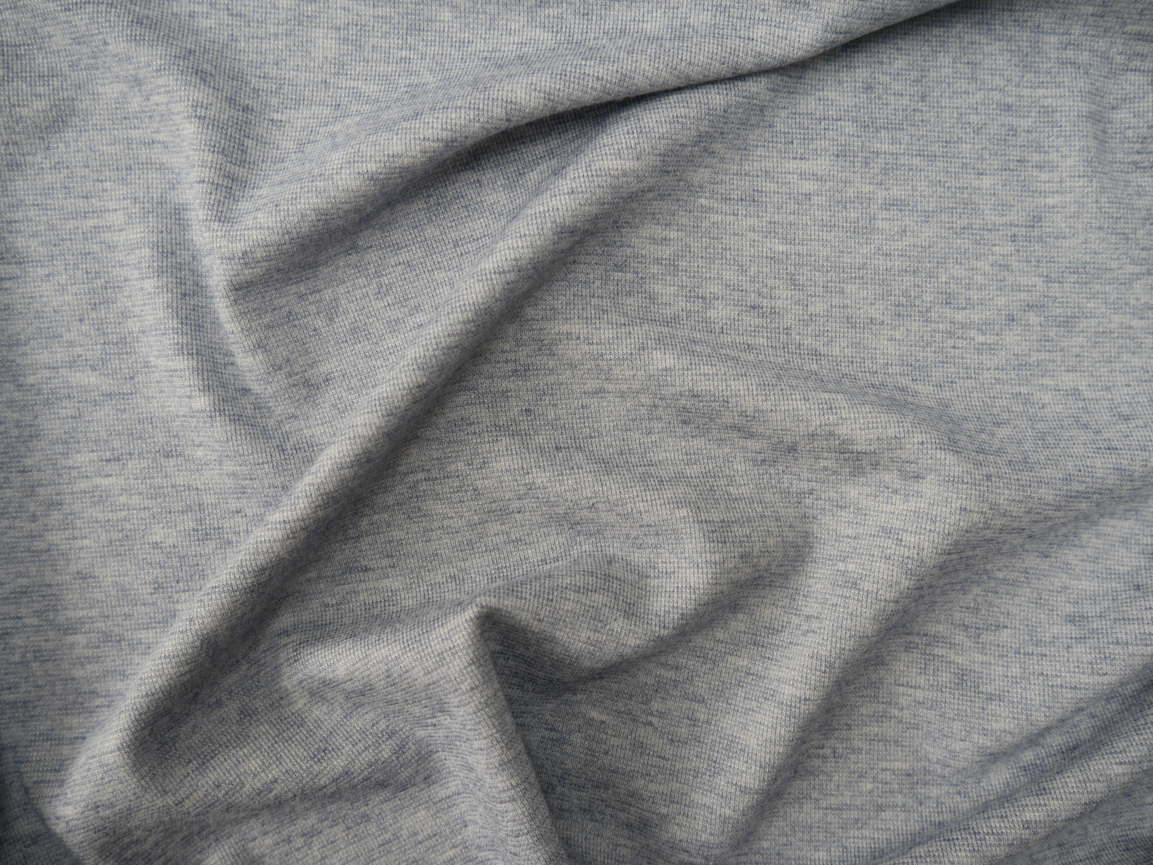 Angora Touch Jersey in Denim Blue-Viscose Crepe-Flying Bobbins Haberdashery