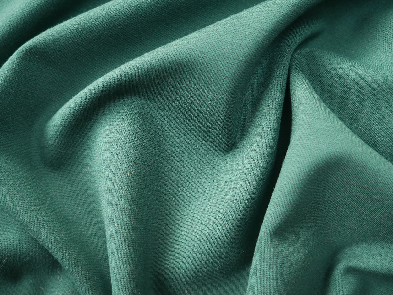 Ponte Roma in Forest-Knitted Fabric-Flying Bobbins Haberdashery