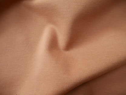 Ponte Roma in Tan-Knitted Fabric-Flying Bobbins Haberdashery